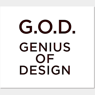 Genius of design Posters and Art